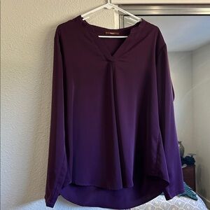 Chic Women's Purple Blouse